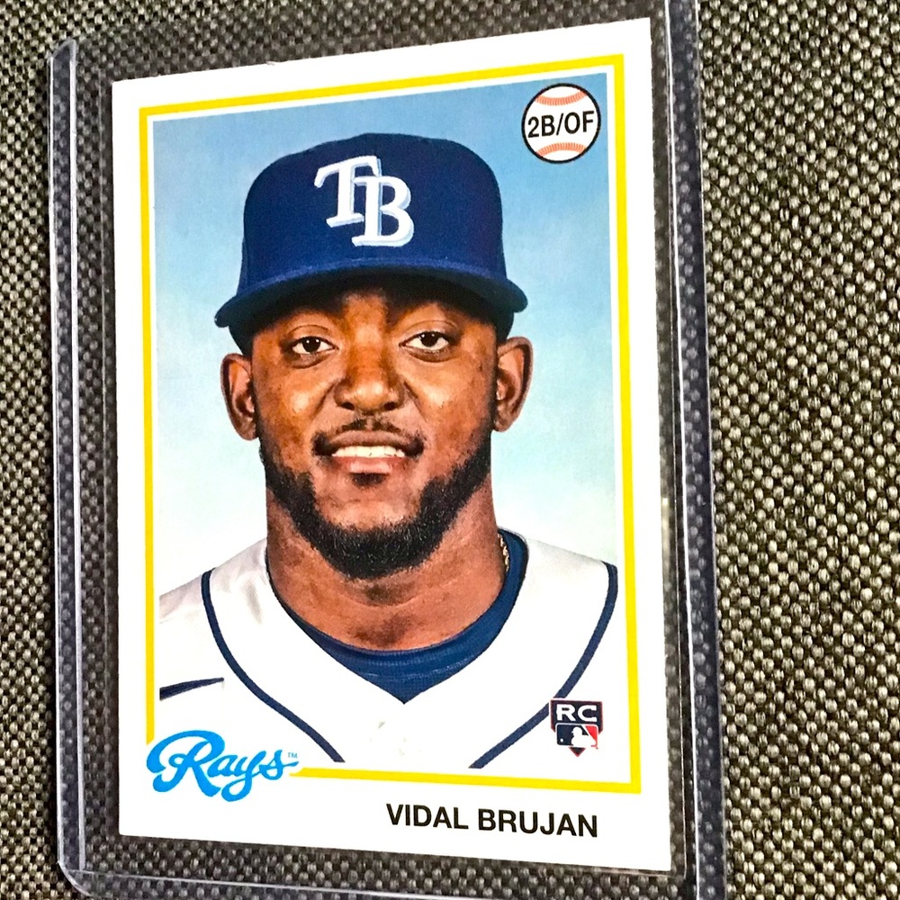 2022 MLB Topps Archives #118 Vidal Brujan - Tampa Bay Rays Rookie Card